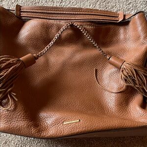 Brown Leather Shoulder Bag
